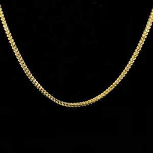 10K Yellow Gold Franco Chain Lightweight