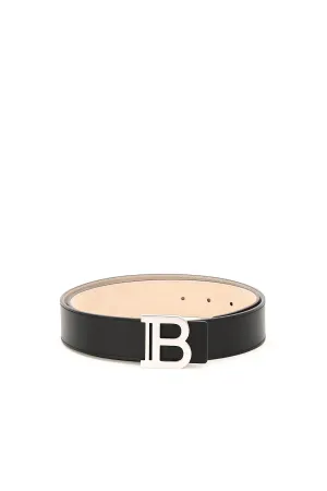 Balmain b-belt leather belt