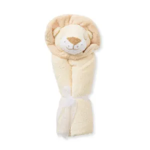 Blanket Animal Plush - LION BROWN