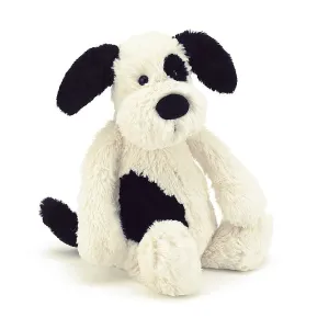 Medium Bashful Cream Puppy Plush