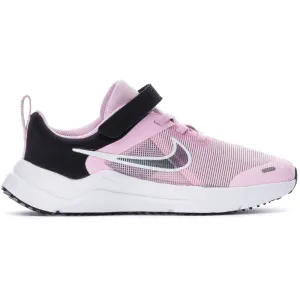 Nike Kid's Downshifter 12 Shoes - Pink Foam / Black / Flat Pewter