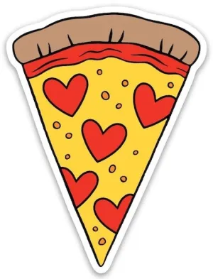 Pizza Slice Die-Cut Sticker