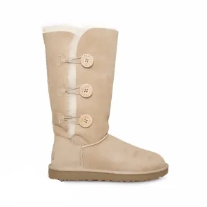 UGG Bailey Button Triplet II Sand Boots