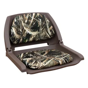 Wise 8WD139CLS Camo Seat w/ Padded Fold Down Shell